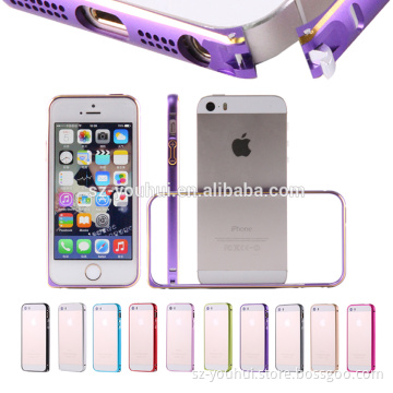 Latest Premium Aluminium Metal bezel protective shell case for iPhone 5s with multi colour and Cheap price